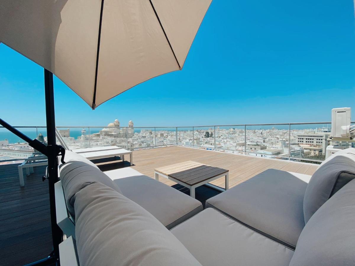 Skyline - Penthouse With 50M2 Private Terrace And Stunning Views Apartment Cádiz Exterior photo