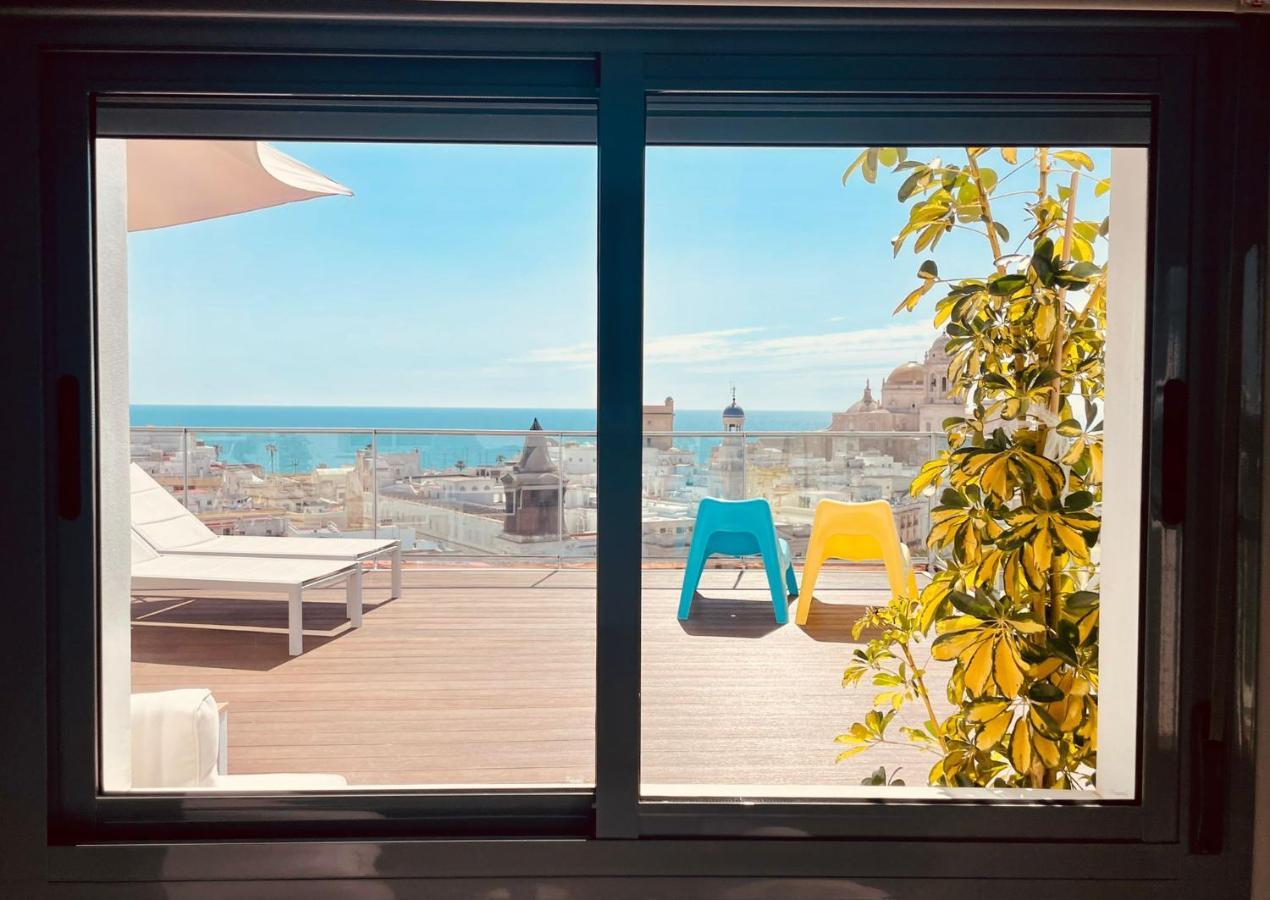 Skyline - Penthouse With 50M2 Private Terrace And Stunning Views Apartment Cádiz Exterior photo
