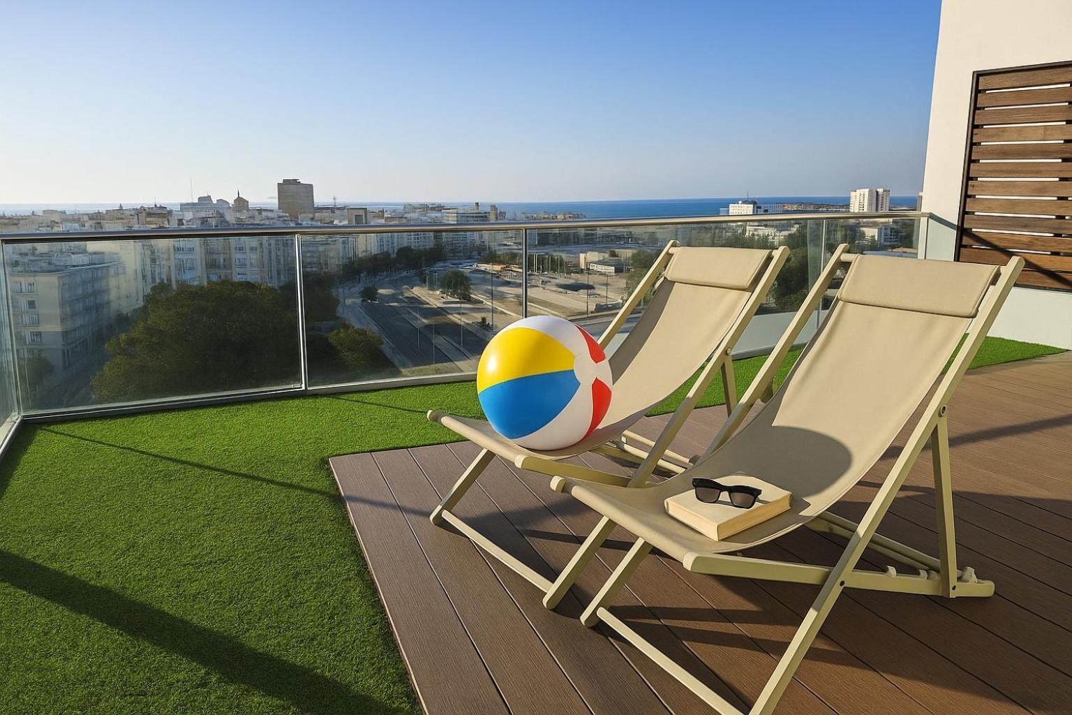 Skyline - Penthouse With 50M2 Private Terrace And Stunning Views Apartment Cádiz Exterior photo
